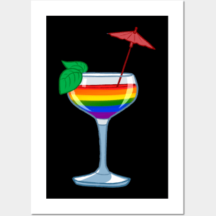Gay cocktail #2 Posters and Art